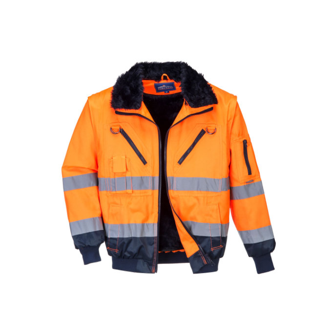 Portwest PJ50 Hi-Vis Pilot Bunda 3 v 1