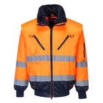 Portwest PJ50 Hi-Vis Pilot Bunda 3 v 1