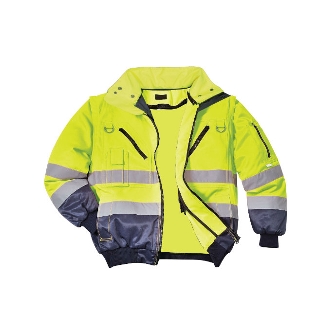 Portwest PJ50 Hi-Vis Pilot Bunda 3 v 1