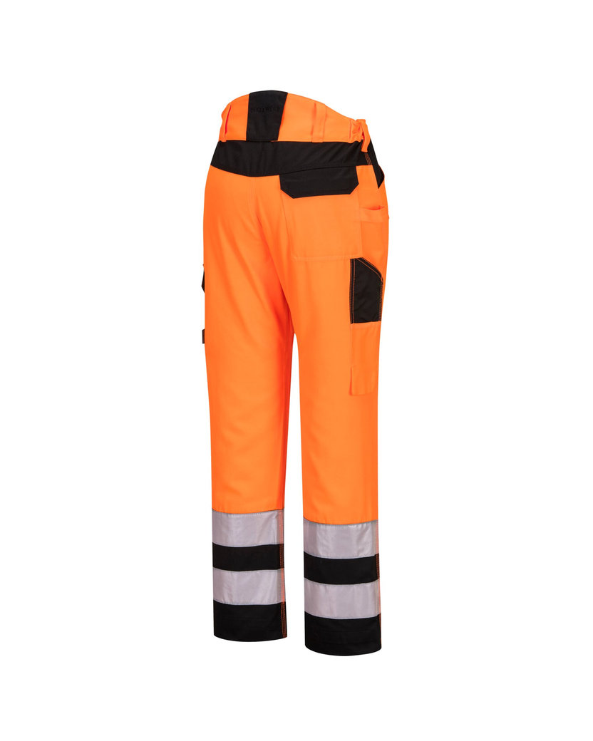 Portwest PW241 PW2 Hi-Vis Reflexné pracovné nohavice