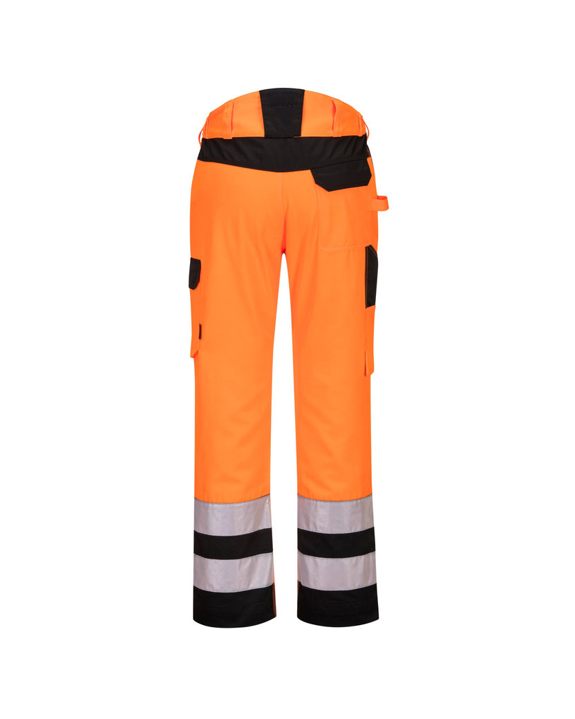 Portwest PW241 PW2 Hi-Vis Reflexné pracovné nohavice