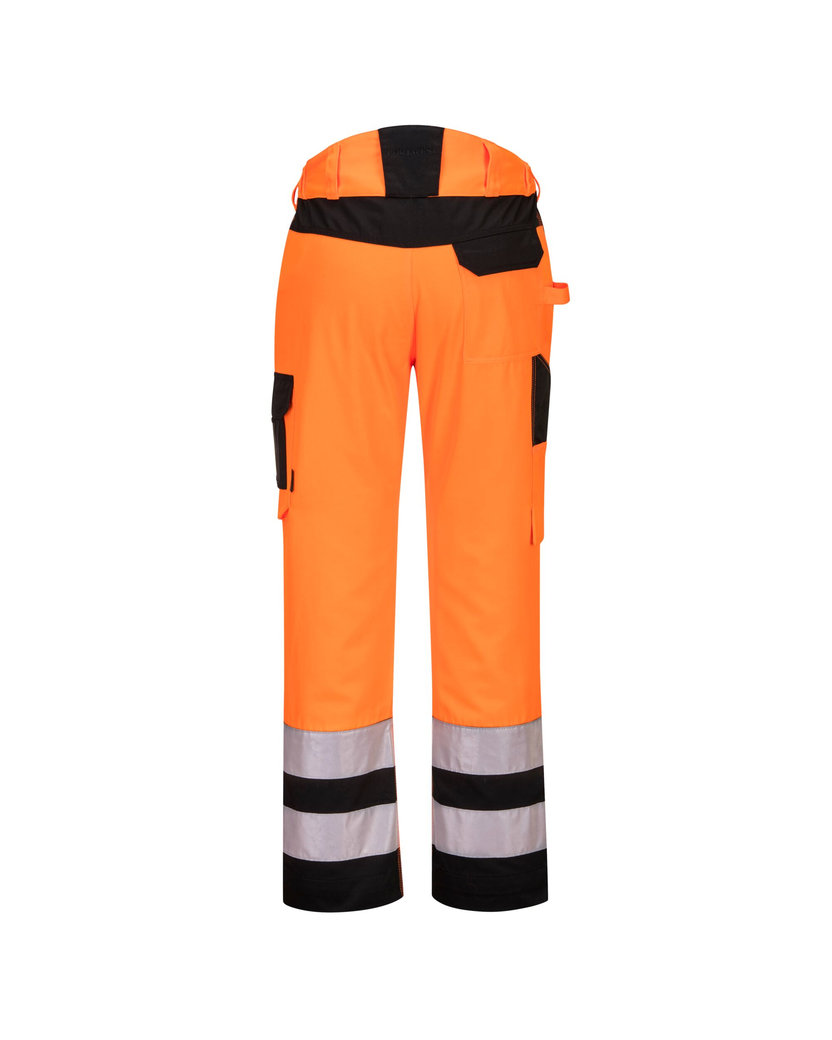 Portwest PW241 PW2 Hi-Vis Reflexné pracovné nohavice