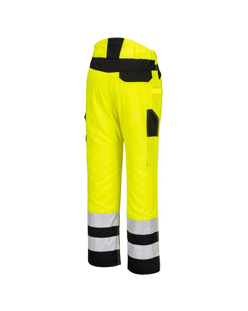 Portwest PW241 PW2 Hi-Vis Reflexné pracovné nohavice