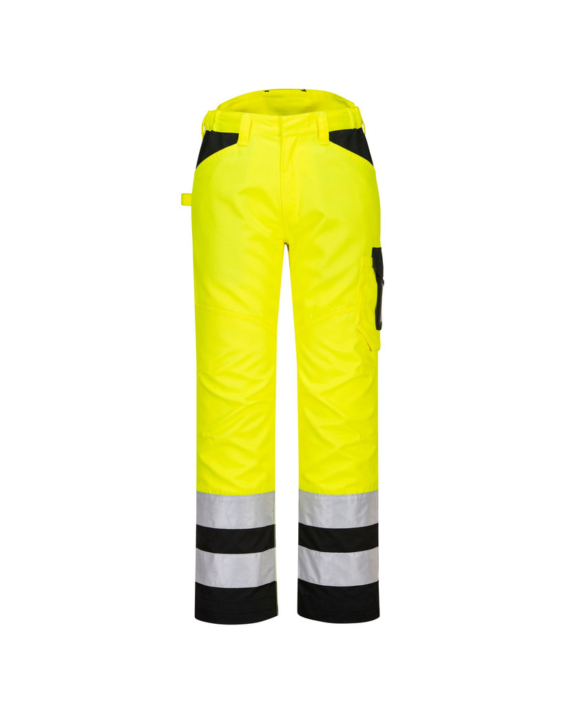 Portwest PW241 PW2 Hi-Vis Reflexné pracovné nohavice