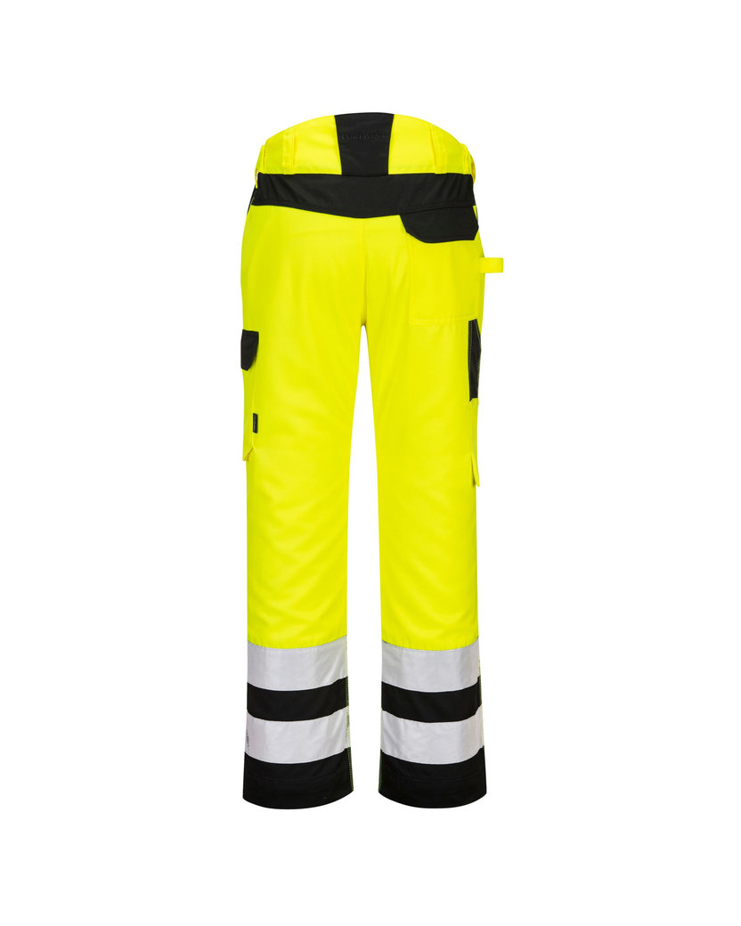 Portwest PW241 PW2 Hi-Vis Reflexné pracovné nohavice