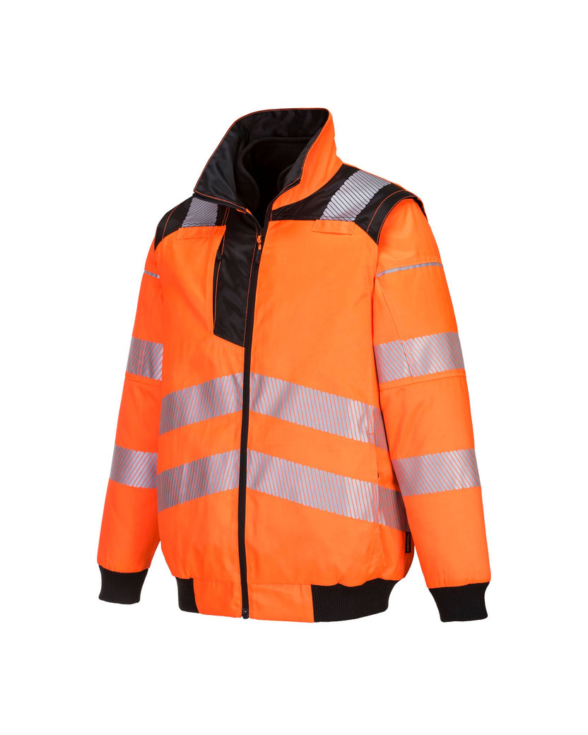 Portwest PW302 PW3 Hi-Vis Pilot Bunda 3 v 1