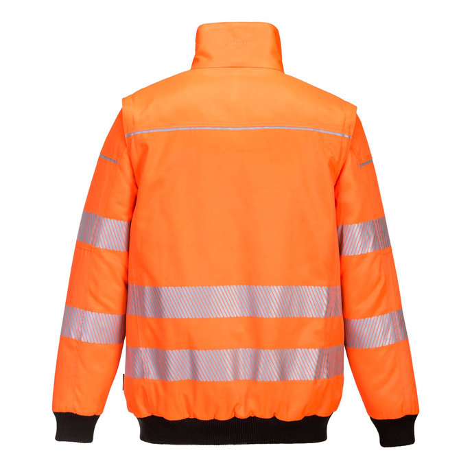 Portwest PW302 PW3 Hi-Vis Pilot Bunda 3 v 1