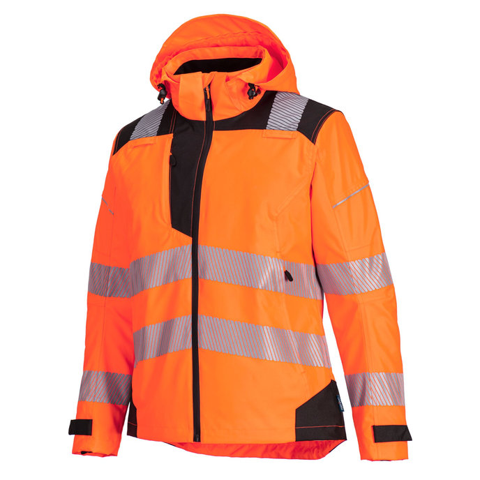 Portwest PW389 PW3 Hi-Vis Dámska nepremokavá reflexná bunda