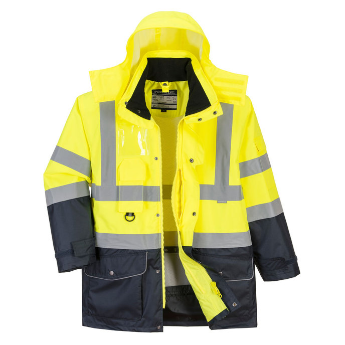Portwest S426 Hi-Vis Contrast Traffic Reflexná bunda 7v1