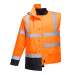 Portwest S471 Hi-Vis Contrast Traffic Reflexná bunda 4v1