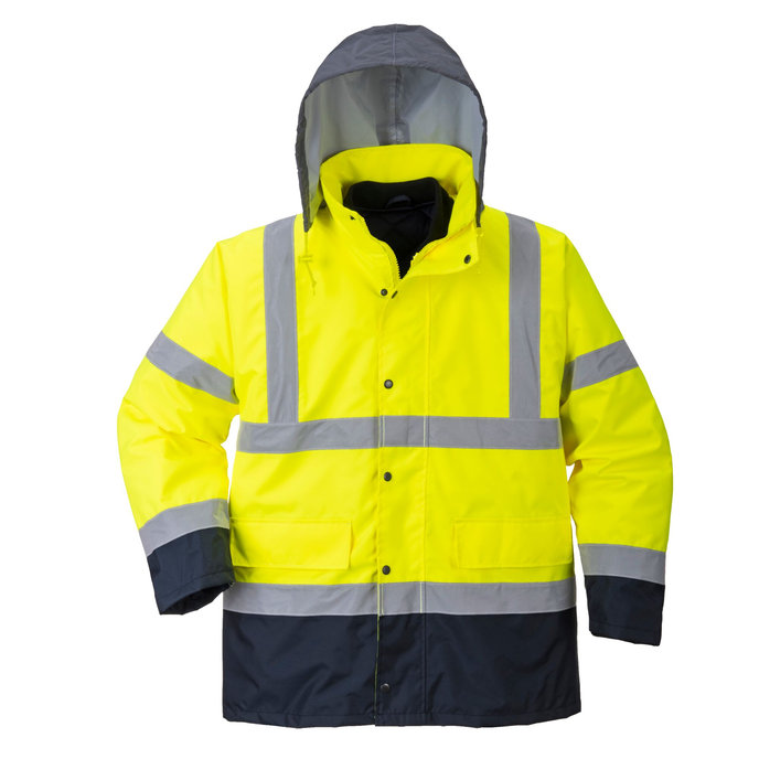 Portwest S471 Hi-Vis Contrast Traffic Reflexná bunda 4v1