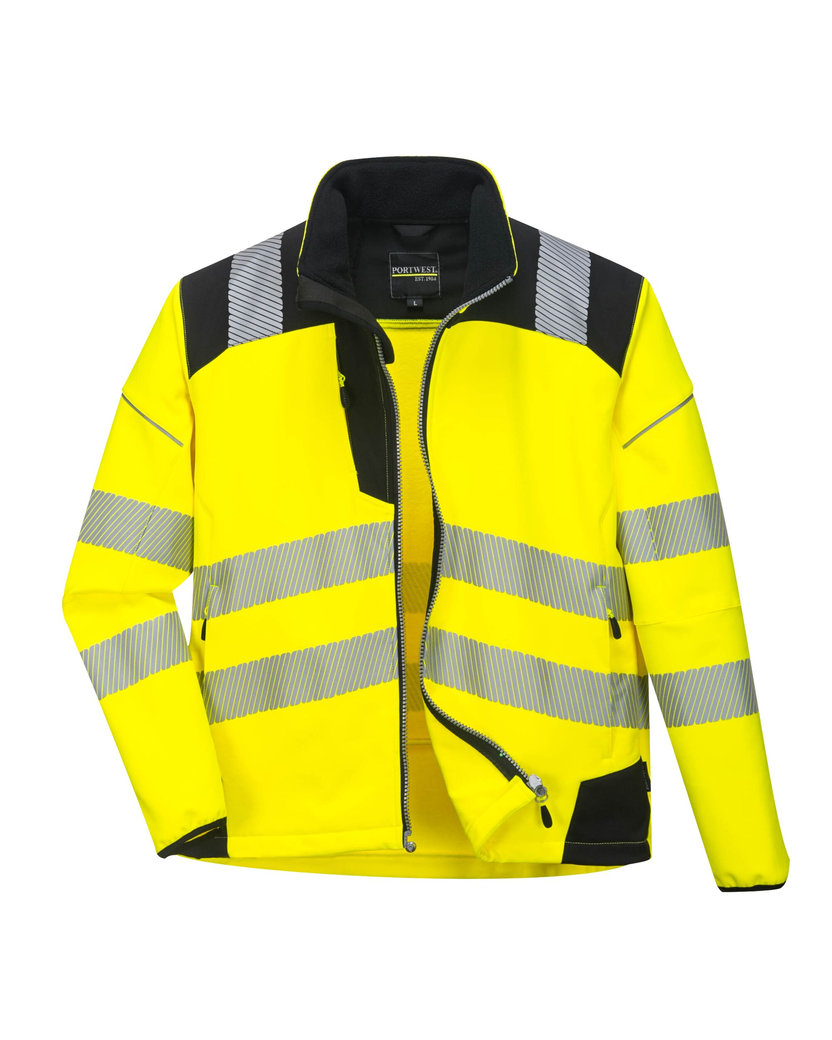 Portwest T402 PW3 Hi-Vis Softshellová bunda