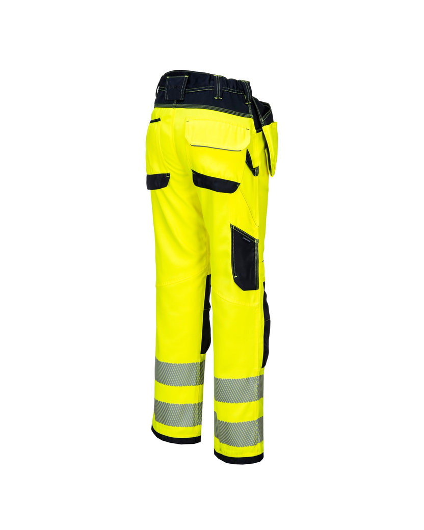 Portwest T501 PW3 Hi-Vis Reflexné pracovné nohavice