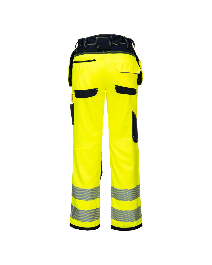 Portwest T501 PW3 Hi-Vis Reflexné pracovné nohavice