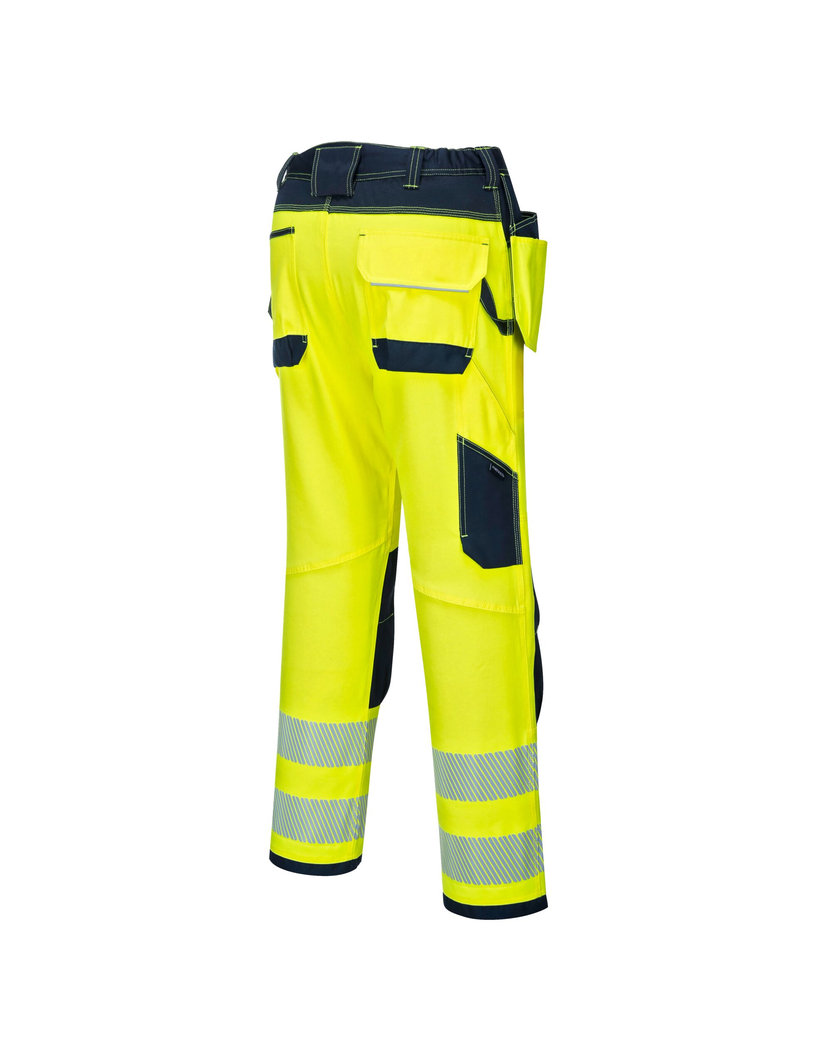 Portwest T501 PW3 Hi-Vis Reflexné pracovné nohavice
