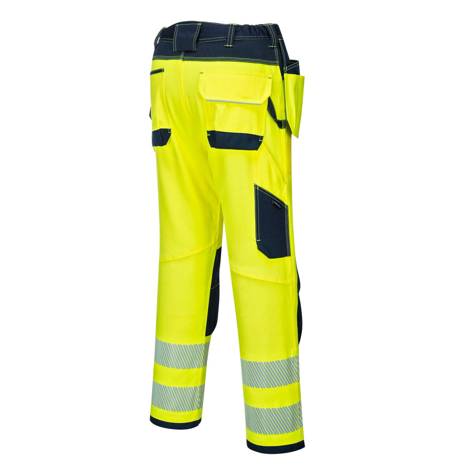Portwest T501 PW3 Hi-Vis Reflexné pracovné nohavice