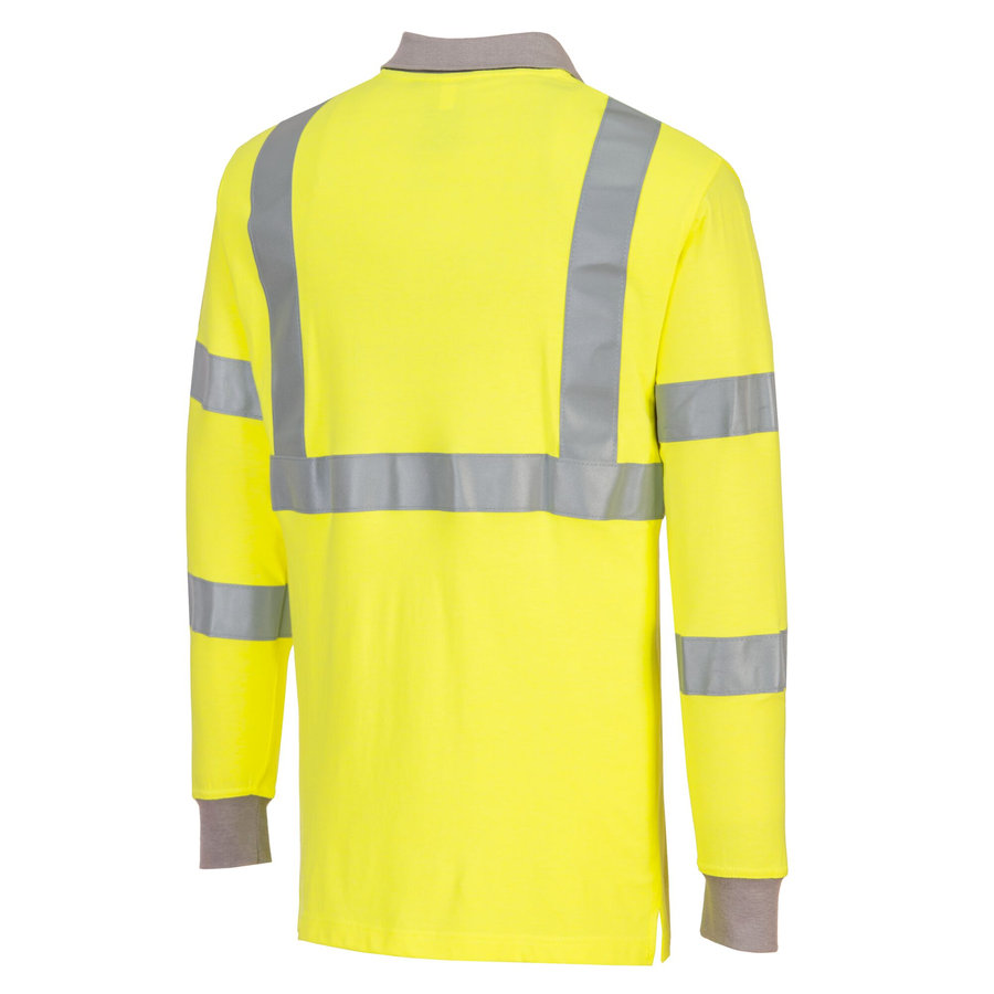 Portwest FR77 Nehorľavá antistatická reflexná polokošeľa