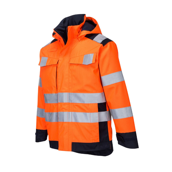Portwest MV70 Modaflame Rain Multi Norm Nehorľavá bunda