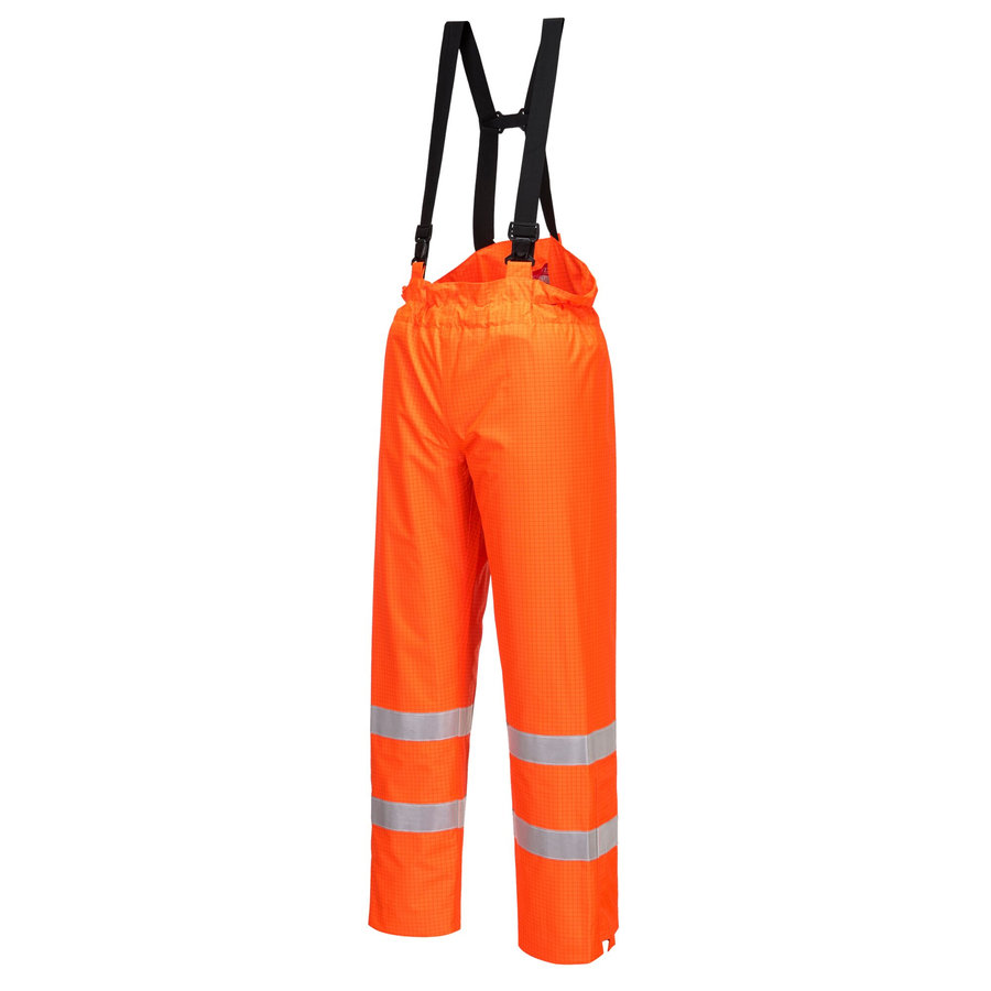 Portwest S780 Bizflame Rain Nehorľavé antistatické nohavice na traky