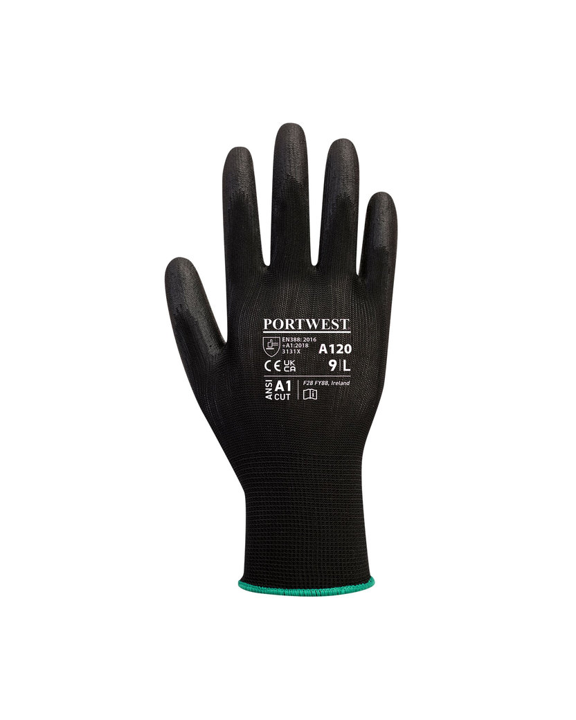 Portwest A120 PU Palm Pracovné rukavice 12 párov