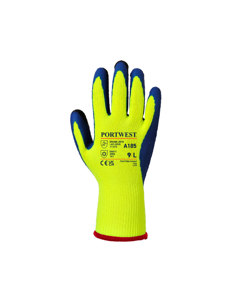 Portwest A185 Duo Therm Zateplené pracovné rukavice 12 párov