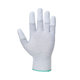 Portwest A198 PU Fingertip ESD Antistatické rukavice 12 párov