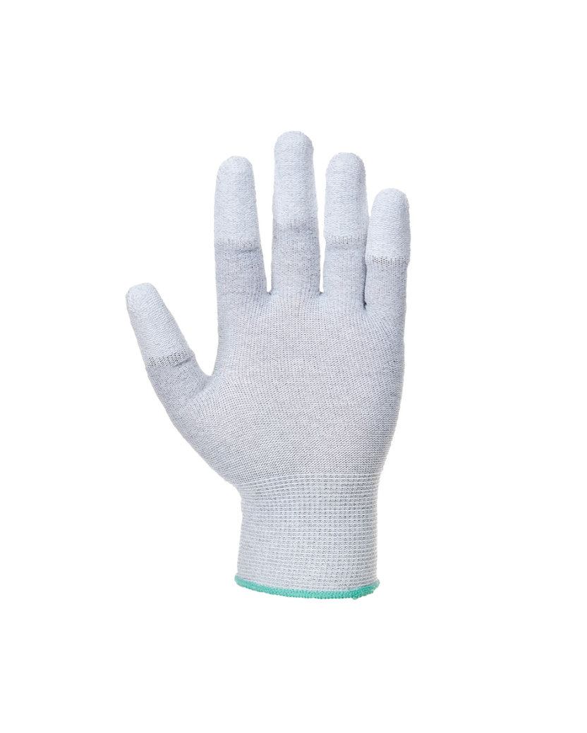 Portwest A198 PU Fingertip ESD Antistatické rukavice 12 párov