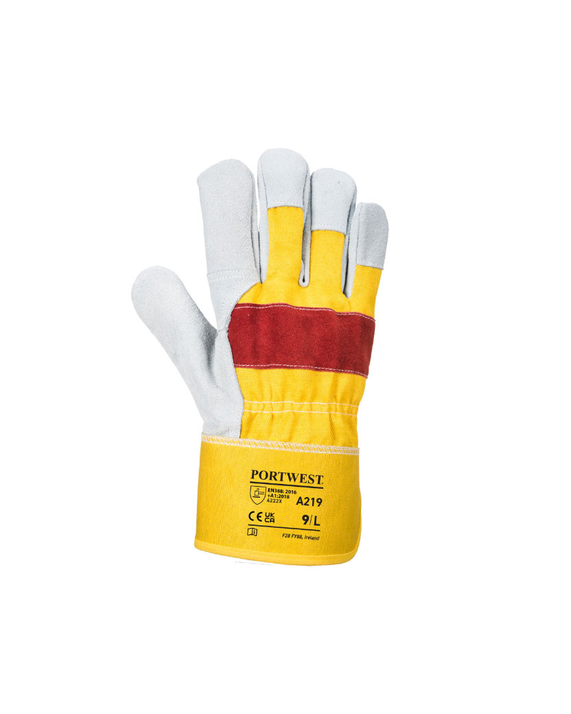 Portwest A219 Chrome Rigger Pracovné rukavice