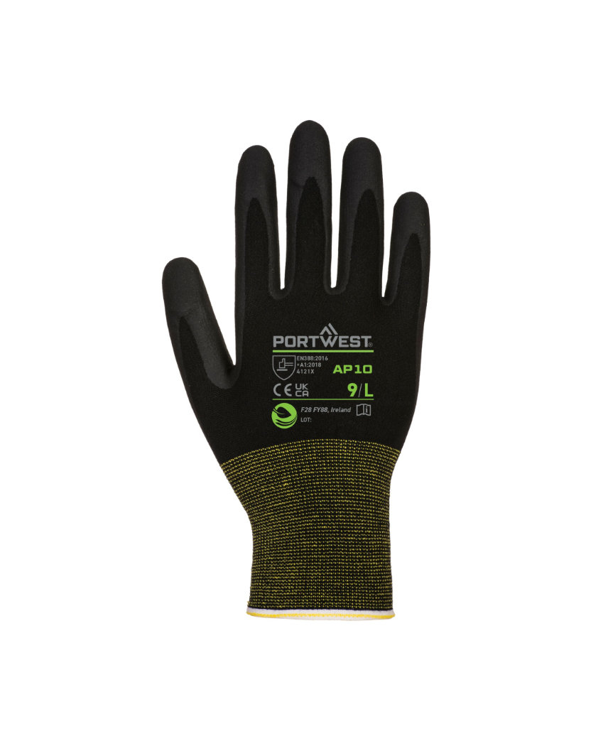 Portwest AP10 NPR15 Bamboo Eco Pracovné rukavice 12 párov