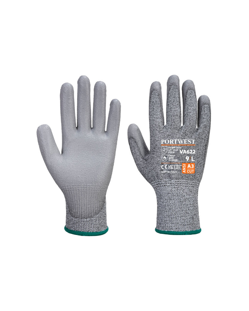 Portwest A622 PU Palm Cut Protiporézne rukavice