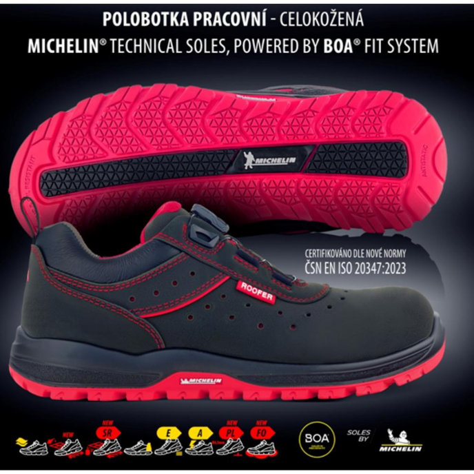 VM Footwear NORIMBERK O1 PL BOA Pracovná obuv pre strechárov