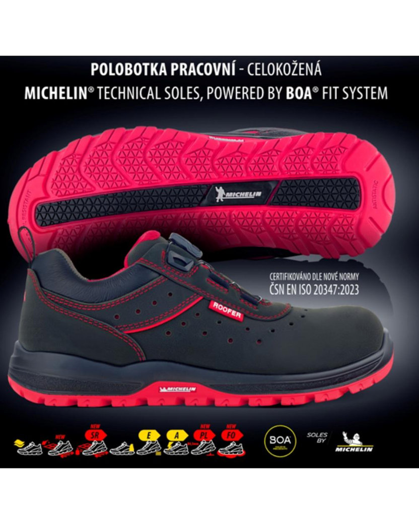 VM Footwear NORIMBERK O1 PL BOA Pracovná obuv pre strechárov