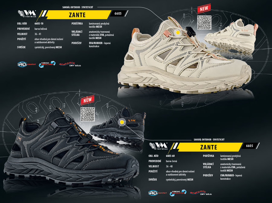 VM Footwear ZANTE Outdoor sandále