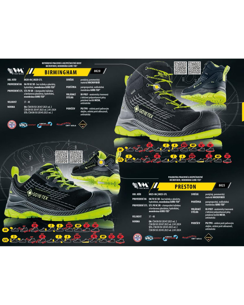 VM Footwear BIRMINGHAM O6 Pracovná obuv