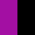 fialová/čierna