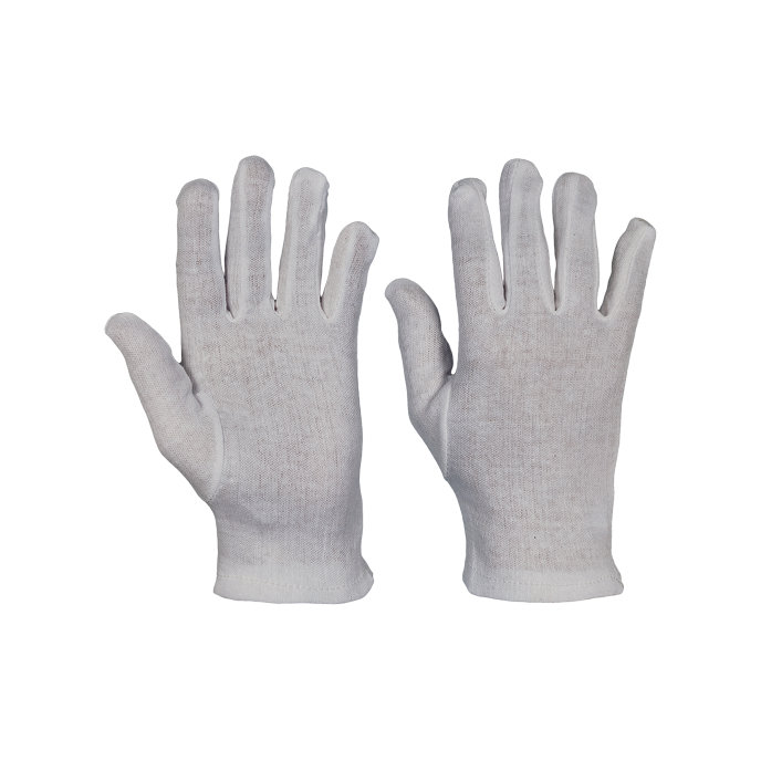 Cerva KITE Bavlnené pracovné rukavice 12 párov