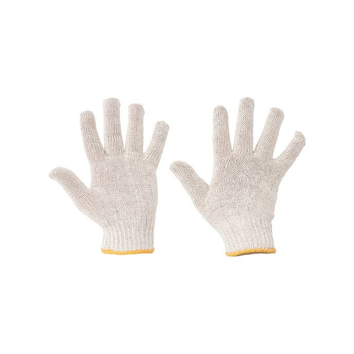 Cerva AUK Textilné pracovné rukavice 12 párov