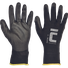 Cerva BUNTING black Pracovné rukavice 12 párov