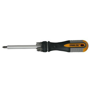 Strend Pro Skrutkovač CX372.81, 8v1, s magnetickým extraktorom a 6 ks bitov
