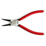 Strend Pro Kliešte P0182B, na hriadeľ a poistné krúžky, ohnuté, 180 mm