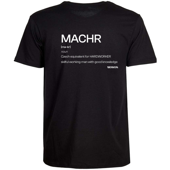 Bennon MACHR T-Shirt black Tričko