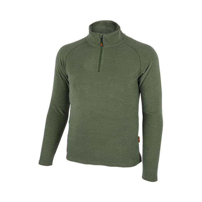 Bennon POLAROS Sweatshirt green Flísová mikina