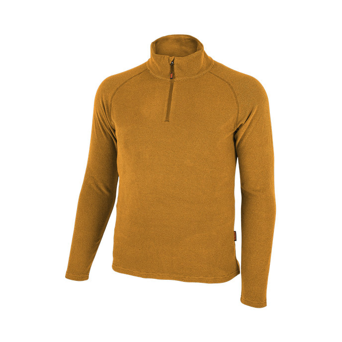 Bennon POLAROS Sweatshirt ocher Flísová mikina