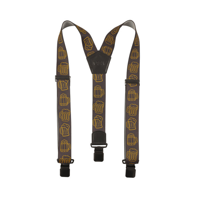 Bennon BENNONKY Beer Braces black/yellow Traky