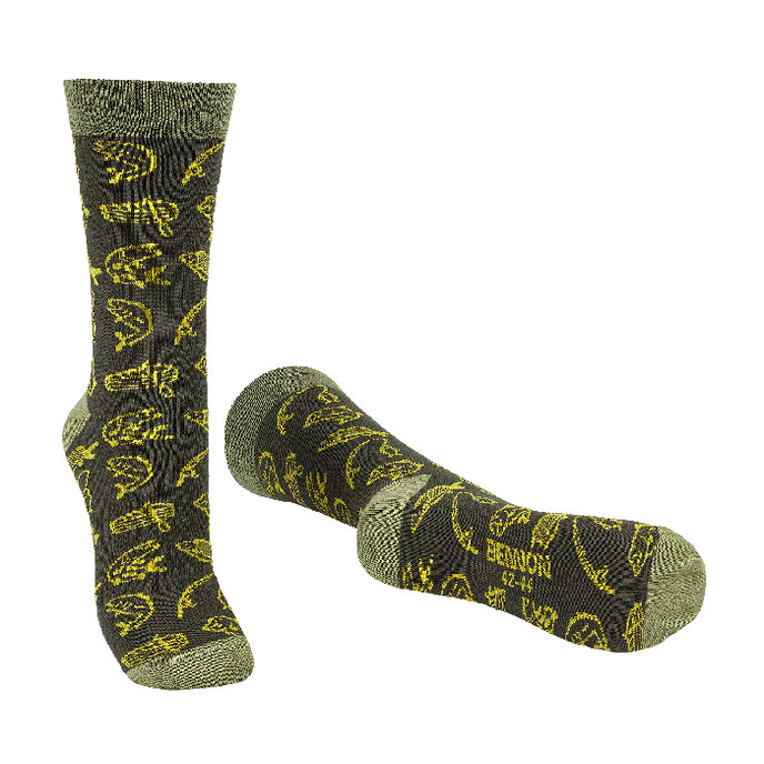 Bennon BENNONKY Fish Socks green Fish Socks green Ponožky