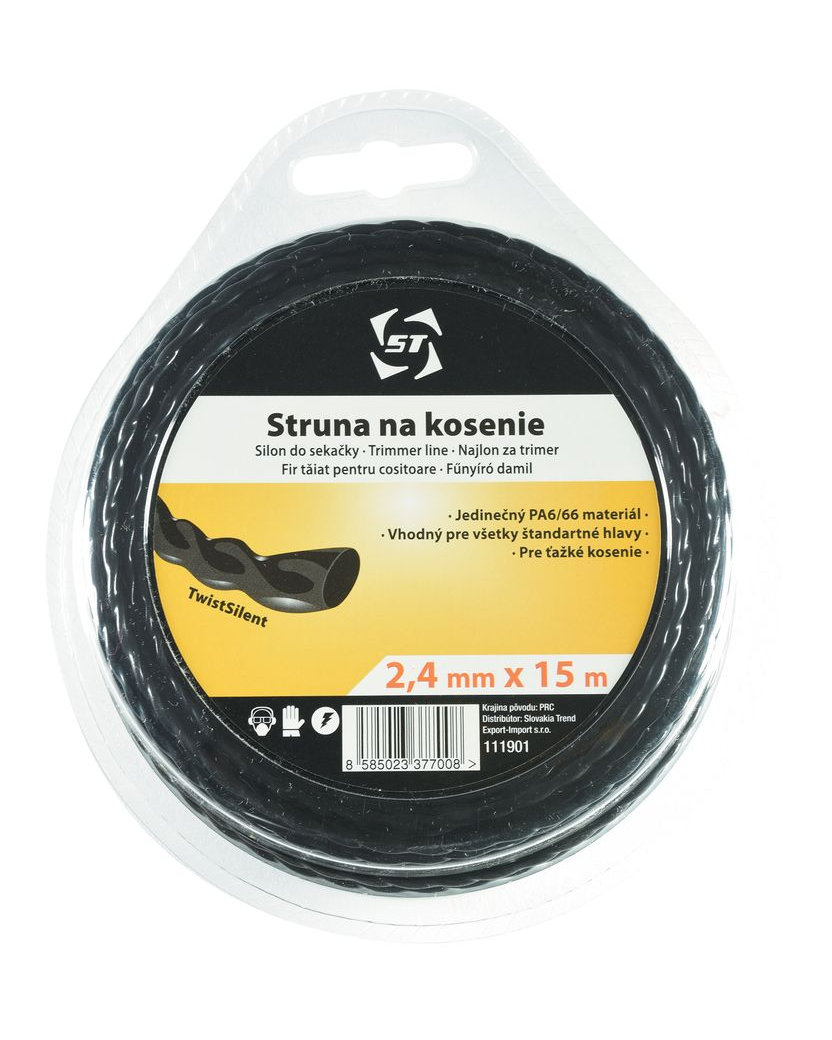 Strend Pro TwistSilent Professional 2,0 mm L-15 m Silon na kosenie, špirálový
