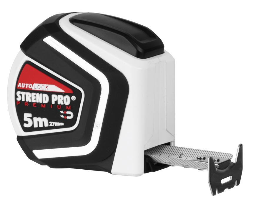 Strend Pro Premium Meter, zvinovací, AutoStop, magnetic, 5 m