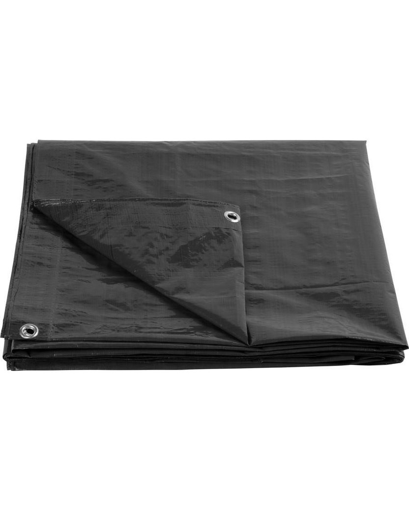 Strend Pro Plachta Tarpaulin Strong 2x3 m, 200 g/m, zakrývacia, antracit, s okami