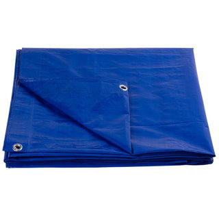 Strend Pro Plachta Tarpaulin Standard 8x12, zakrývacia, 80 g/m2, modrá, s okami