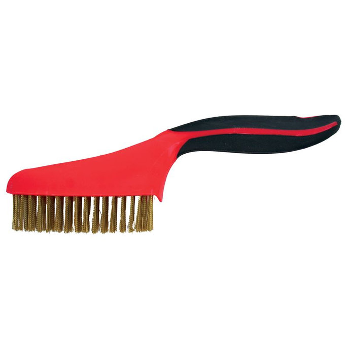 Strend Pro Kefa ComfortGrip CG662, 4 radová, mosadzná